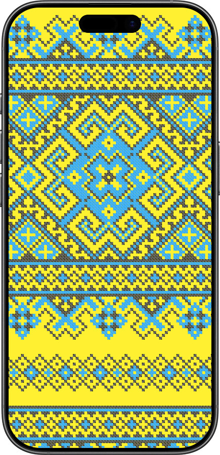 TPU чехол Вышиванка 41 для Apple iPhone 17 - 1175b-4031 изображение 
