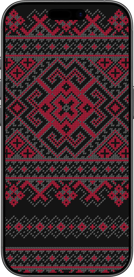 TPU чехол Вишиванка 52 для Apple iPhone 17 - 1763b-4031 изображение 