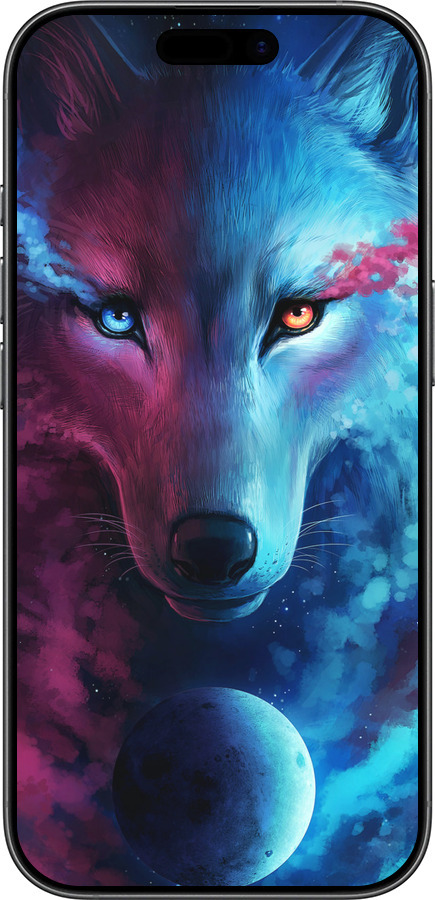 TPU чехол Арт-волк для Apple iPhone 17 - 3999b-4031 изображение 