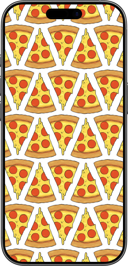 TPU чехол Піца для Apple iPhone 17 - 4408b-4031 изображение 