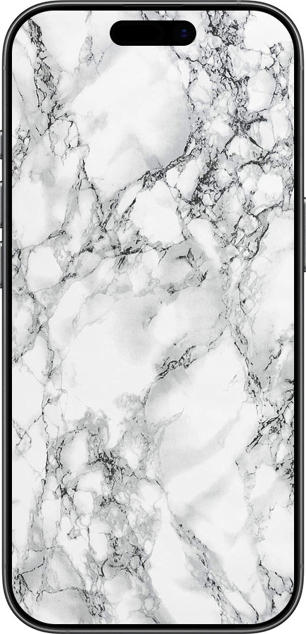 TPU чехол Мрамор белый для Apple iPhone 17 - 4480b-4031 изображение 