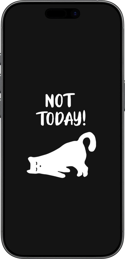 TPU чехол Уставший кот для Apple iPhone 17 - 4535b-4031 изображение 