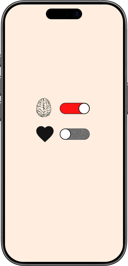 TPU чехол Любовь и ум для Apple iPhone 17 - 4553b-4031 изображение 