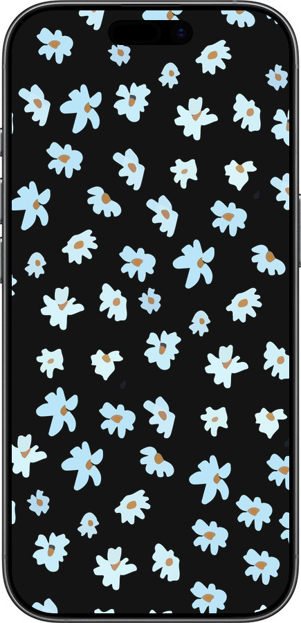 TPU чехол Цветочный для Apple iPhone 17 - 4900b-4031 изображение 