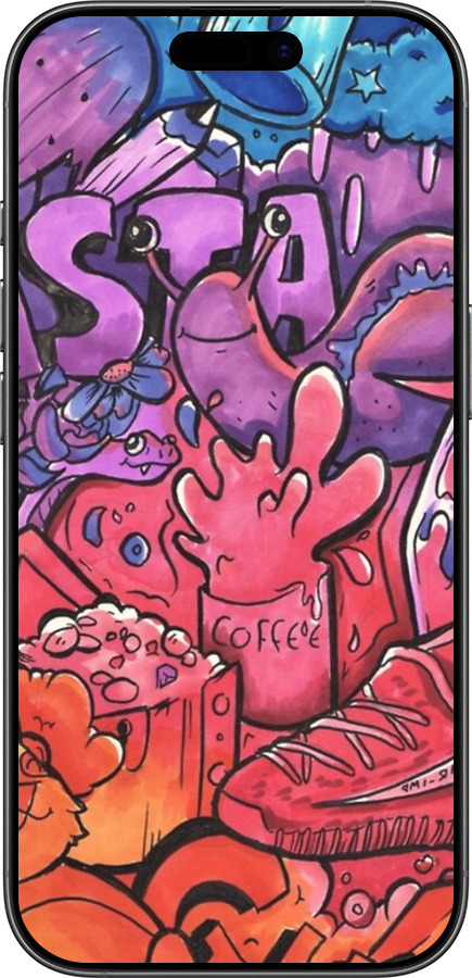 TPU чехол № 5391 для Apple iPhone 17 - 5391b-4031 изображение 