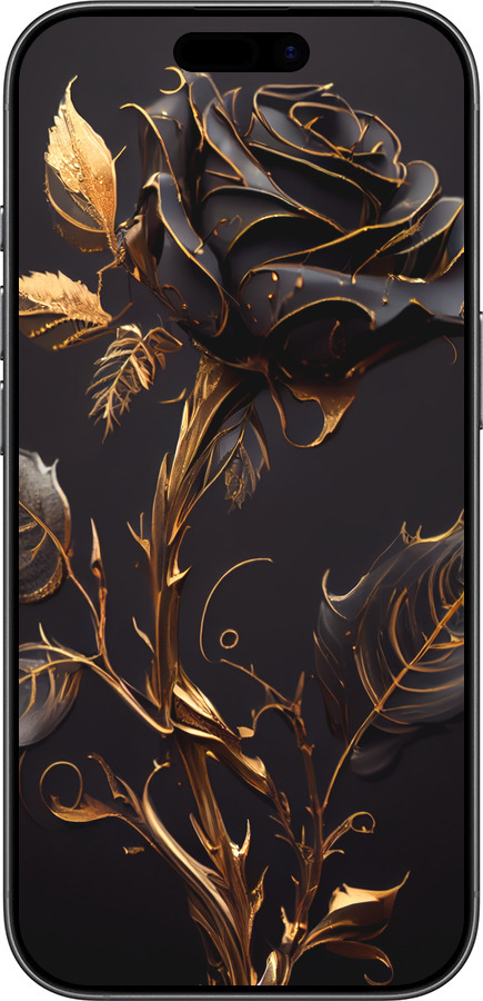 TPU чехол Роза 3 для Apple iPhone 17 - 5552b-4031 изображение 