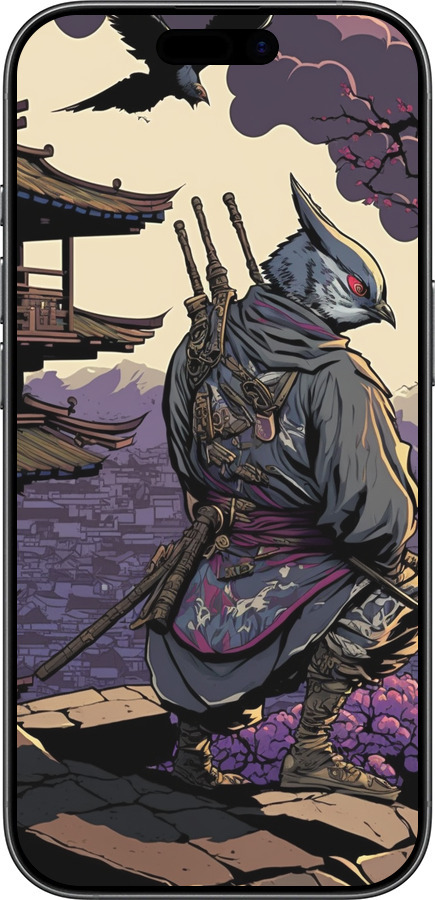 TPU чехол Птица воин для Apple iPhone 17 - 5587b-4031 изображение 