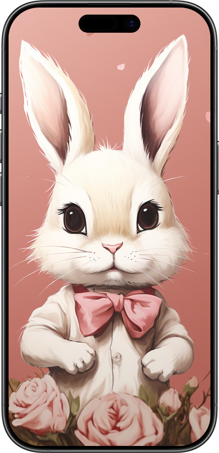 TPU чехол Зайчик для Apple iPhone 17 - 5669b-4031 изображение 