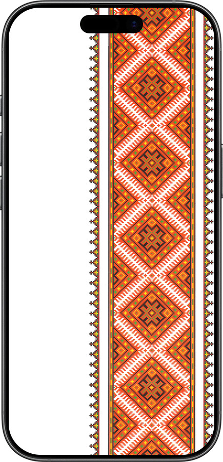 TPU чехол Вишиванка 25 для Apple iPhone 17 - 593b-4031 изображение 