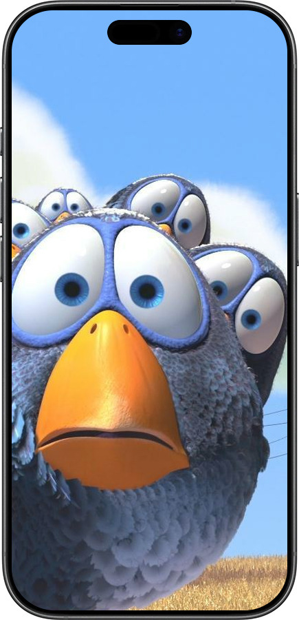 TPU чехол Angry Birds для Apple iPhone 17 - 6008b-4031 изображение 