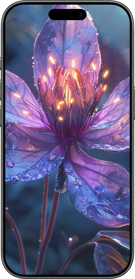 TPU чехол Магічна квітка для Apple iPhone 17 - 6038b-4031 изображение 