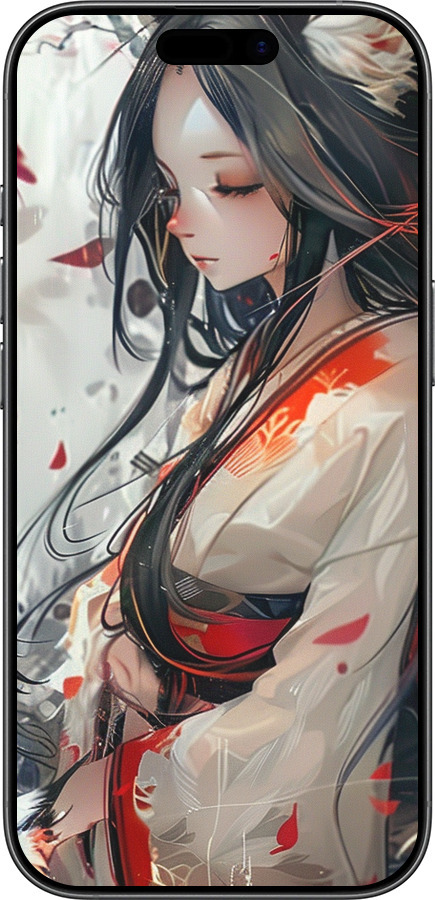 TPU чехол Кицуне для Apple iPhone 17 - 6073b-4031 изображение 