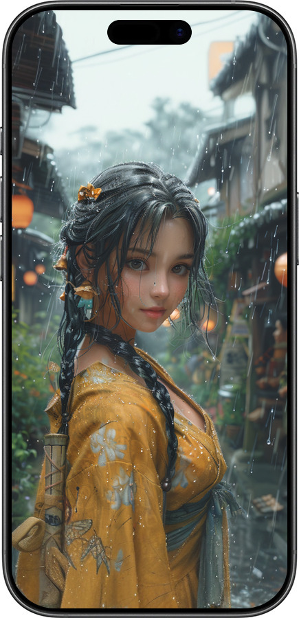 TPU чехол Anime-girl для Apple iPhone 17 - 6133b-4031 изображение 