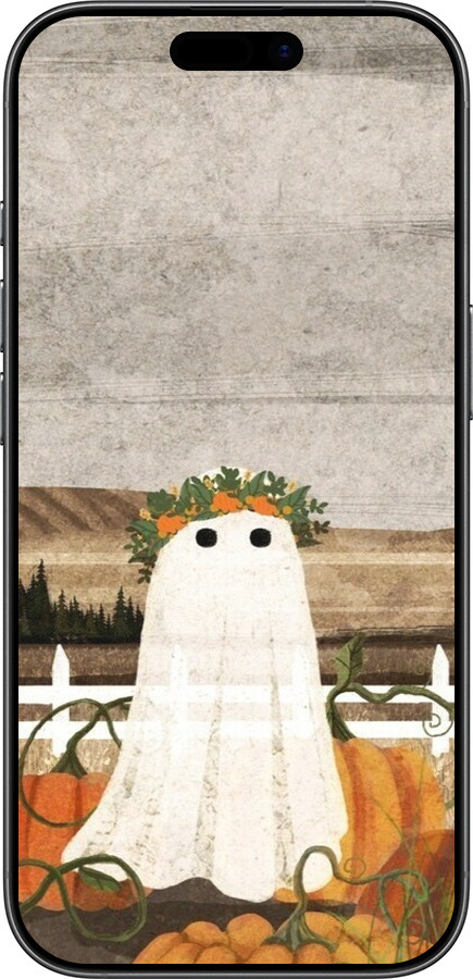 TPU чехол Призрак для Apple iPhone 17 - 6245b-4031 изображение 