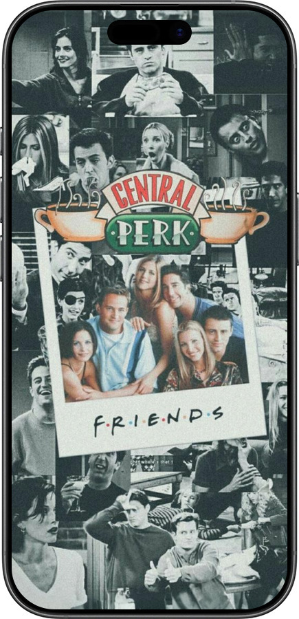 TPU чехол Друзі для Apple iPhone 17 - 6276b-4031 изображение 