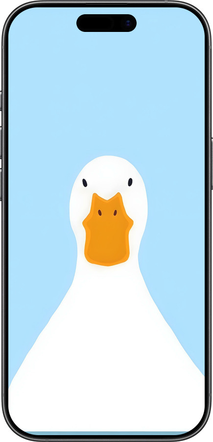 TPU чехол Гусак для Apple iPhone 17 - 6350b-4031 изображение 