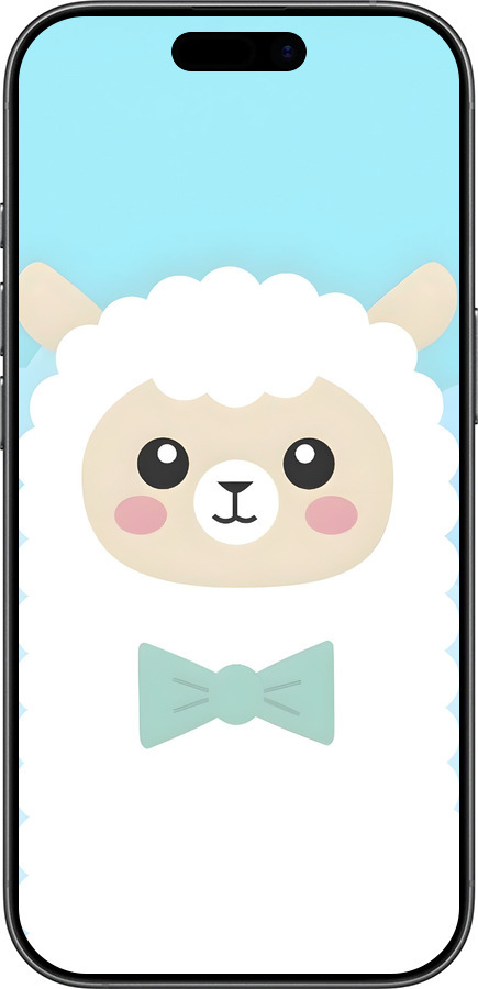 TPU чехол Милый барашек для Apple iPhone 17 - 6355b-4031 изображение 