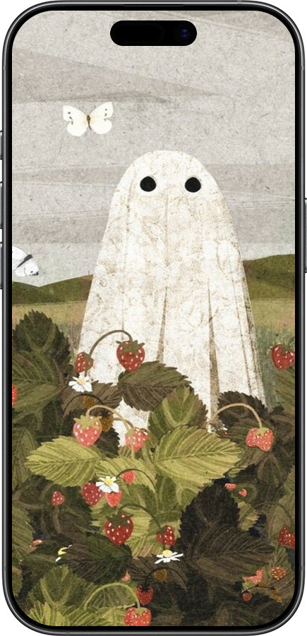 TPU чехол Клубничные поля и привидения для Apple iPhone 17 - 6426b-4031 изображение 