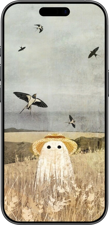 TPU чехол Привид у полі для Apple iPhone 17 - 6427b-4031 изображение 