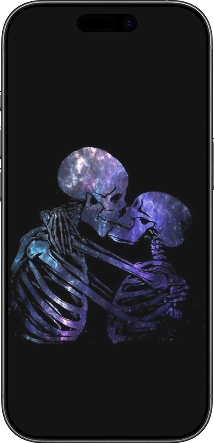 TPU чехол С изображением скелета для Apple iPhone 17 - 6537b-4031 изображение 