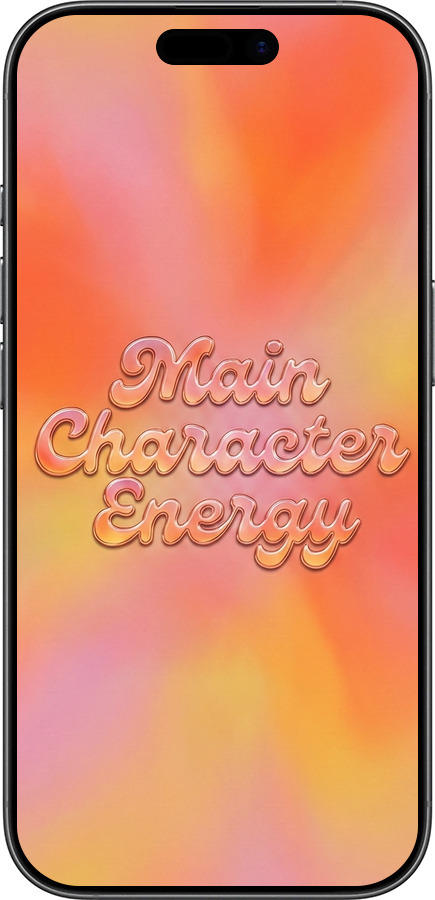 TPU чехол Aura Gradient Main Character Energy Aesthetic Y2K для Apple iPhone 17 - 6783b-4031 изображение 
