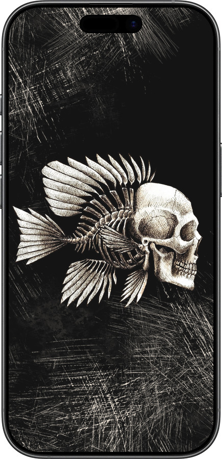 TPU чехол Рыбо-человек для Apple iPhone 17 - 683b-4031 изображение 