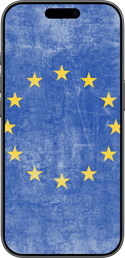 TPU чехол Евросоюз 4 для Apple iPhone 17 - 765b-4031 изображение 