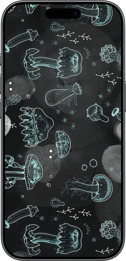 TPU чехол Медузи для Apple iPhone 17 - 906b-4031 изображение 