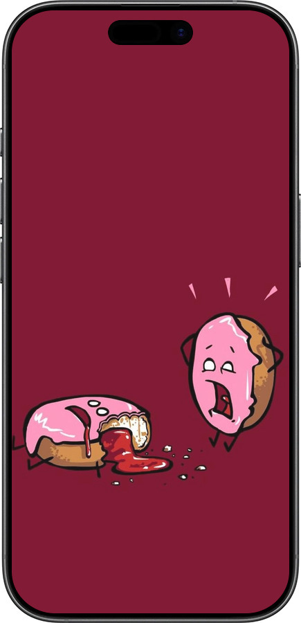 TPU чехол Печенье для Apple iPhone 17 - 911b-4031 изображение 