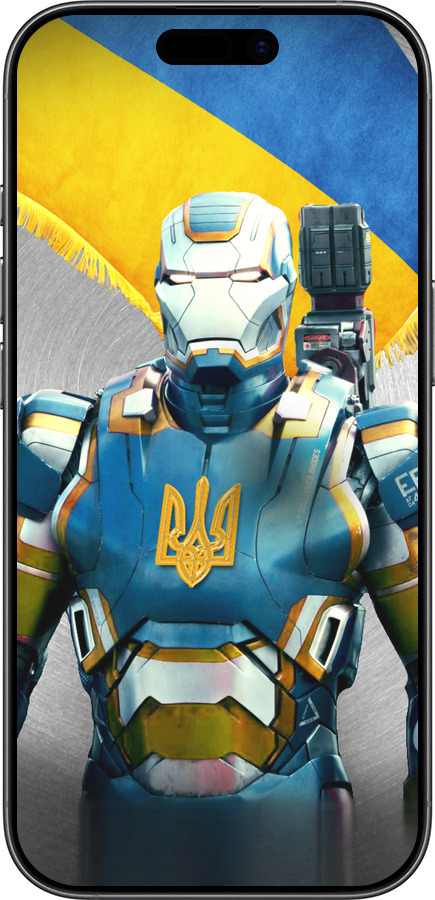 TPU чехол Украинский киборг для Apple iPhone 17 - 980b-4031 изображение 