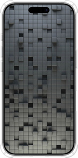 Силикон с усиленными углами чехол Кубики для Apple iPhone 17 - 1061sp-4031 изображение 
