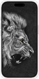 Силикон с усиленными углами чехол Лев для Apple iPhone 17 - 1080sp-4031 изображение 