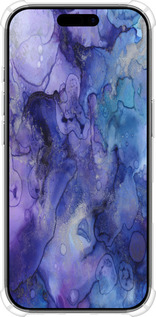 Силикон с усиленными углами чехол Мрамор 7 для Apple iPhone 17 - 4802sp-4031 изображение 