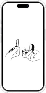 Силикон с усиленными углами чехол Предложение для Apple iPhone 17 - 4898sp-4031 изображение 