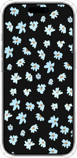 Силикон с усиленными углами чехол Цветочный для Apple iPhone 17 - 4900sp-4031 изображение 