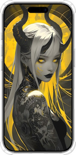 Силикон с усиленными углами чехол Аниме демон 2 для Apple iPhone 17 - 6309sp-4031 изображение 