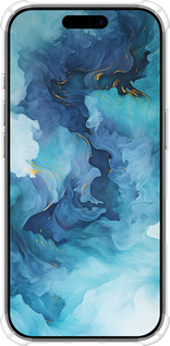 Силикон с усиленными углами чехол Акварель для Apple iPhone 17 - 6320sp-4031 изображение 