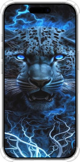 Силикон с усиленными углами чехол Ледяной леопард для Apple iPhone 17 - 6460sp-4031 изображение 
