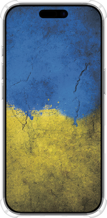 Силикон с усиленными углами чехол Флаг Украины 2 для Apple iPhone 17 - 401sp-4031 изображение 