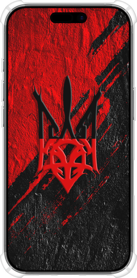 Силикон с усиленными углами чехол Герб v4 для Apple iPhone 17 - 5293sp-4031 изображение 