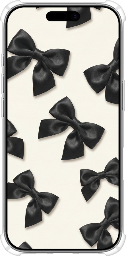 Силикон с усиленными углами чехол Dark Coquette для Apple iPhone 17 - 6765sp-4031 изображение 
