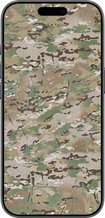 Силиконовый чехол Камуфляж v5 для Apple iPhone 17 - 1201u-4031 изображение 