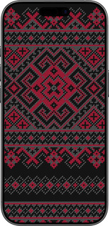 Силиконовый чехол Вышиванка 52 для Apple iPhone 17 - 1763u-4031 изображение 