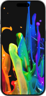 Силиконовый чехол брызги краски для Apple iPhone 17 - 3957u-4031 изображение 