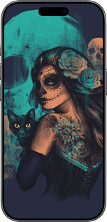 Силиконовый чехол Fantasy girl для Apple iPhone 17 - 4133u-4031 изображение 