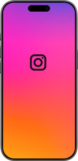 Силиконовый чехол Instagram для Apple iPhone 17 - 4273u-4031 изображение 