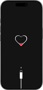 Силиконовый чехол Подзарядка сердца для Apple iPhone 17 - 4274u-4031 изображение 