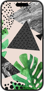 Силиконовый чехол Монстера для Apple iPhone 17 - 4304u-4031 изображение 