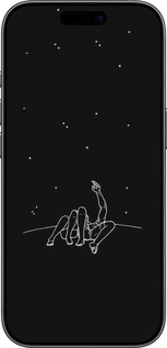 Силиконовый чехол Романтика для Apple iPhone 17 - 4306u-4031 изображение 