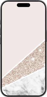 Силіконовий чехол Пастельний мармур для Apple iPhone 17 - 4342u-4031 изображение 